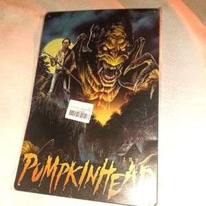 Tin Horror poster. Pumpkinhead 🎃